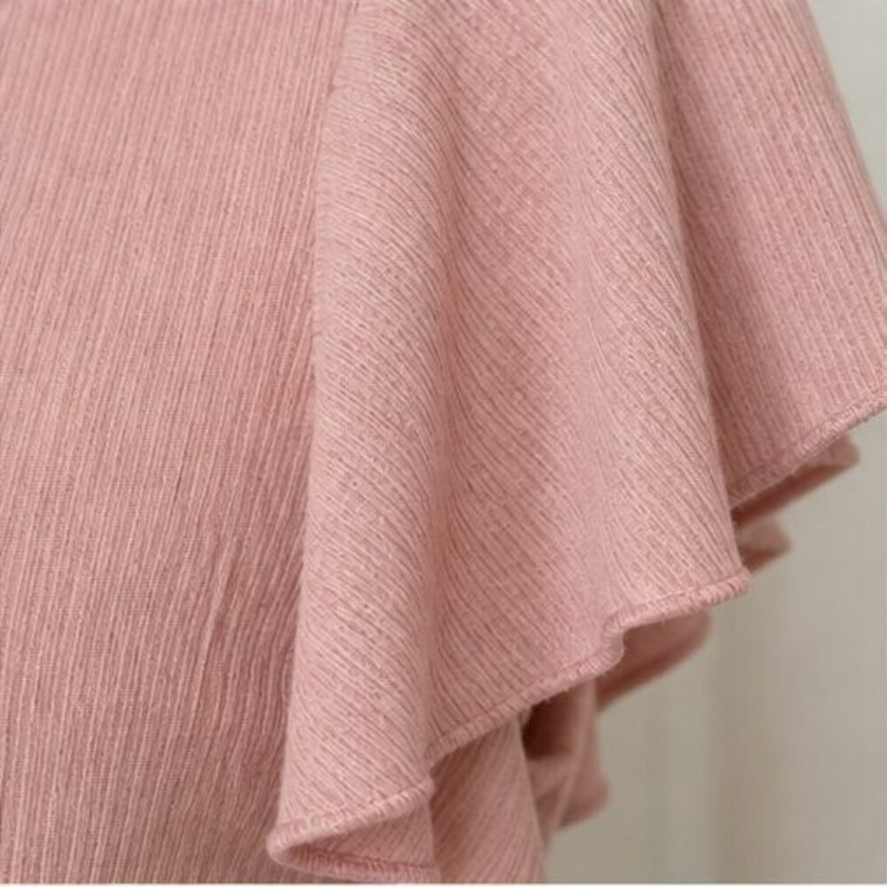 Blush Button Blouse - Picture 5 of 6